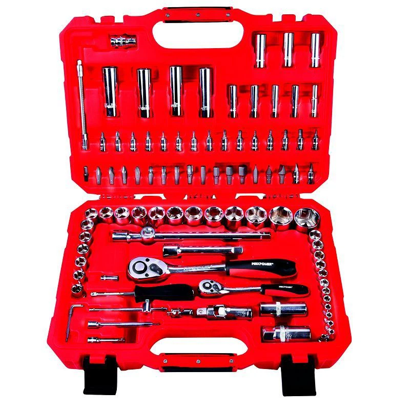94 buah Set Kunci Pas Dr. Socket 1/4 ''dan 1/2''