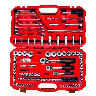 120pcs 1/4 '' dan 3/8 dan 1/2 Dr. Socket Wrench Set