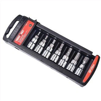 7 buah Set Kunci Pas Soket Dr. Bit 3/8".