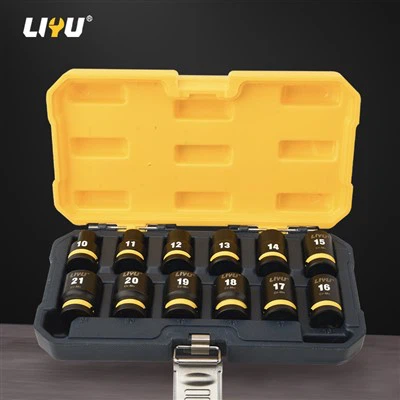 12 buah Set lengan pendek pneumatik 12.5mm